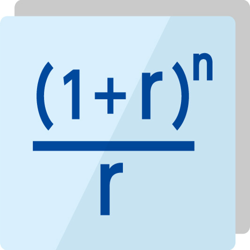 不動産の関連業務において使用する複利計算のシミュレーションが行えます。